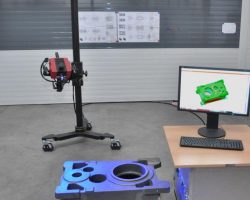 3d scanner تولید اسکنر سه بعدی